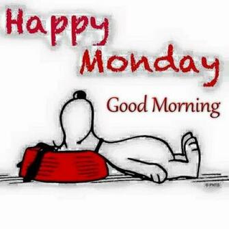 Happy Monday Good Morning Snoopy Quote Pictures Photos And