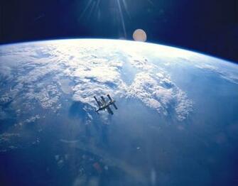 Earth From Space Desktop Wallpaper
