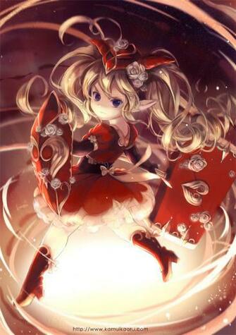 League Of Legends Poppy Red Konachan Anime