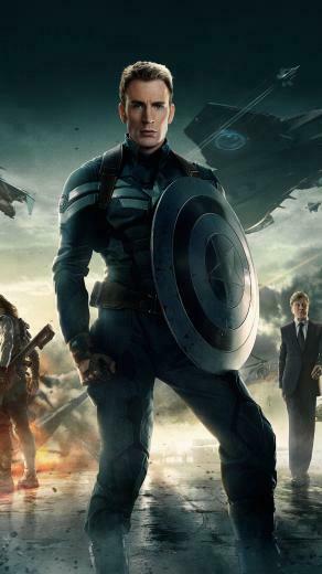 Captain America The Winter Soldier iPhone Plus HD Wallpaper