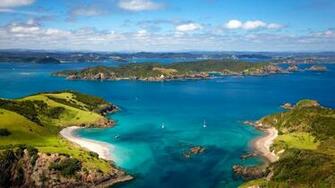 Bay Of Islands In New Zealand Desktop Background