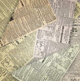 Old Newspaper Texture Newspapers Background