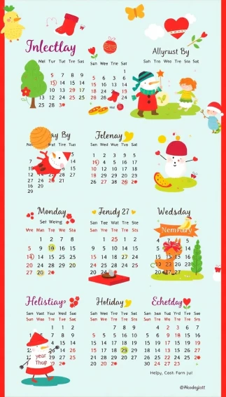 American Greetings Calendar Wallpaper