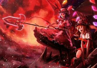 Touhou Red Vampires Flandre Scarlet Remilia