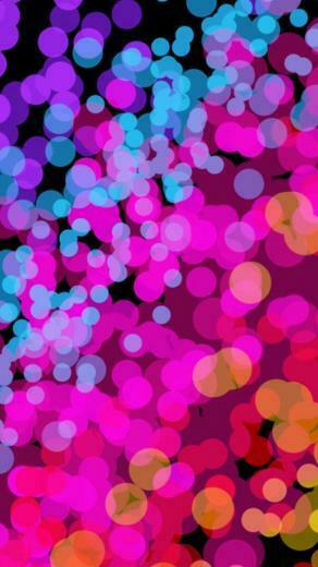 Bright Color Neon iPhone Wallpaper HD For