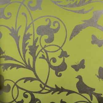 Eijffinger Wallpaper Gracia Birds Metallic