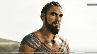 Game Of Thrones Jason Momoa Looking Side Photoshoot Wallpaper