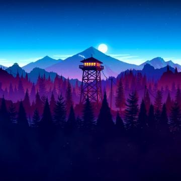 Wallpaper Engine Firewatch
