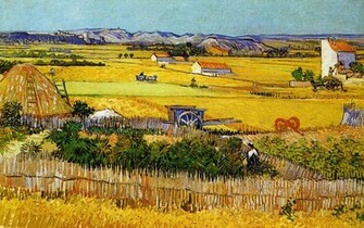 Wallpaper Van Gogh Animaatjes