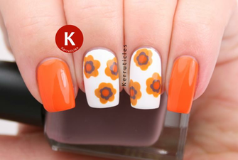 1970s Wallpaper Inspired Flowers Week Challenge Kerruticles