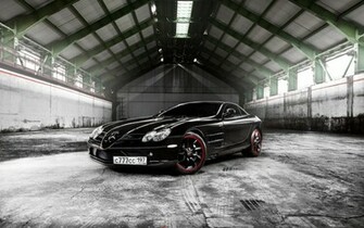 Mercedes Benz Slr Mclaren Black Wallpaper Car Background