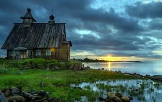 Lake House Wallpaper