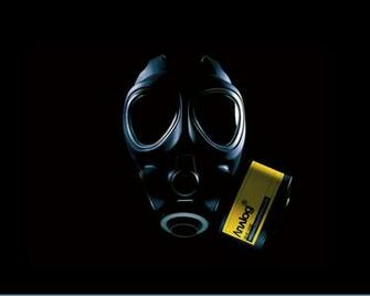 Toxic Mask Wallpaper Gas