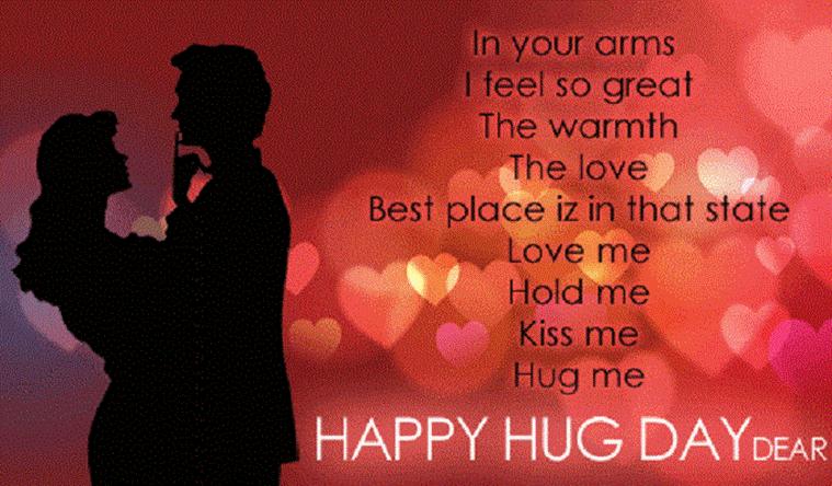 Happy Hug Day Wishes Best Sms Whatsapp And