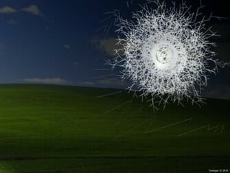 Broken Windows Background Wallpaper HD Background
