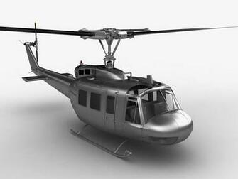 Uh Huey Helicopter By Mmajestik