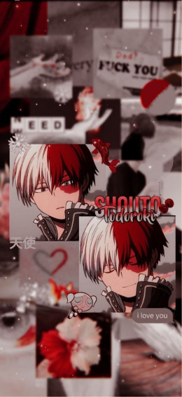 Pin Oleh Yxie Di Todoroki Wallpaper