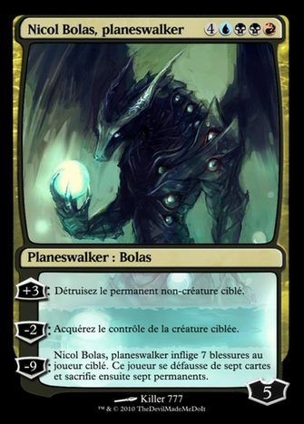 Mtg Nicol Bolas Planeswalker By Hyperespace
