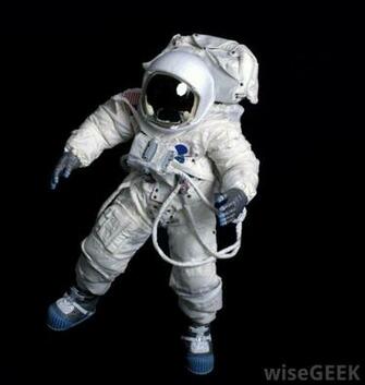 Astronaut In Space With Black Background Jpg
