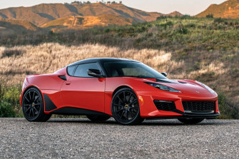 Red Lotus Evora Sports Car Wallpaper