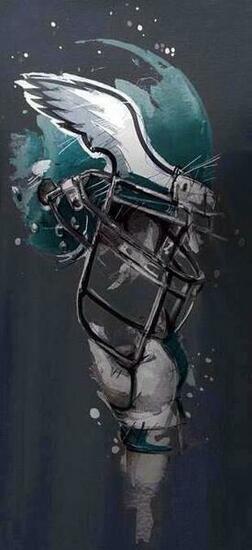 Best Football Art Ideas Fly Eagles