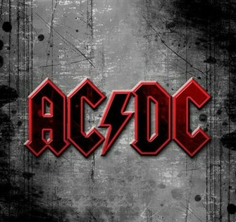 Ac Dc Logo Vector Grey Wallpaper