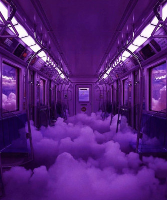 Emma Wible On Purple Wallpaper