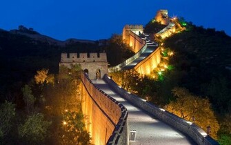 Wallpaper Badaling Great Wall Desktop