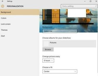 Enable Slideshow In Windows On Battery Tips