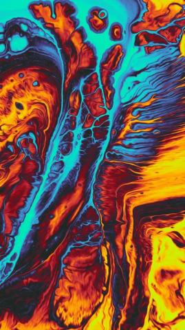 Lava Water iPhone Wallpaper Trippy Psychedelic Art