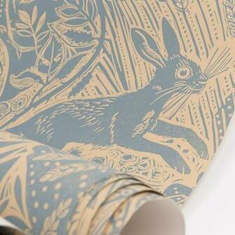 Harvest Hare Wallpaper