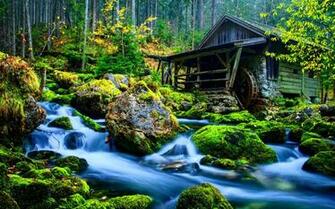 Abstract Water Landscape Nature For Desktop