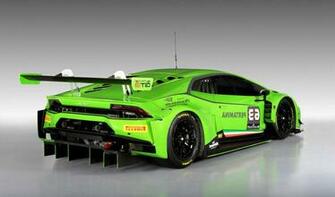Lamborghini Huracan Gt3 Rear Wallpaper