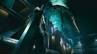 Final Fantasy Vii Remake Zoom Background Available To