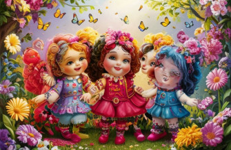 Cute Dolls Wallpaper