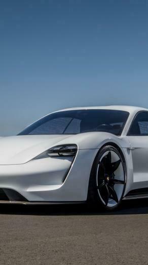 Wallpaper Porsche Taycan Electric Car Supercar Cars 4k