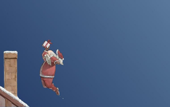 Santa Claus Funny Wallpaper Of Christmas