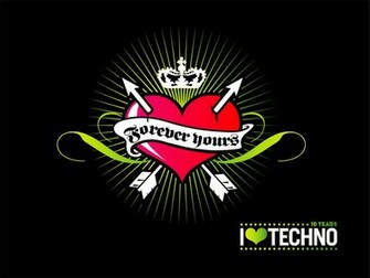 Ilt I Love Techno Music Wallpaper