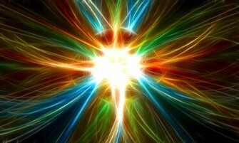 Explosion Of Light Wallpaper