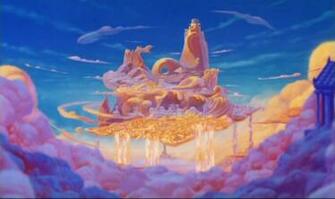 Empty Backdrop From Hercules Disney Crossover Image