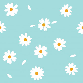 Kawaii Flower Blossoming In Adorable Vibrance Wallpaper