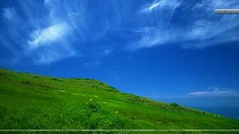 Clear Sky In A Sunny Day Wallpaper