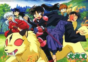Kawaii Wallpaper Inuyasha Kirara Kagome