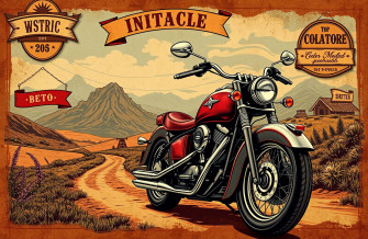 Vintage Motorcycle Wallpaper