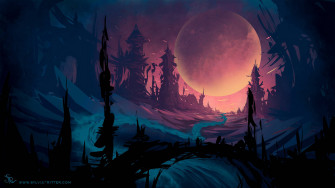 Aesthetic Moon Wallpaper