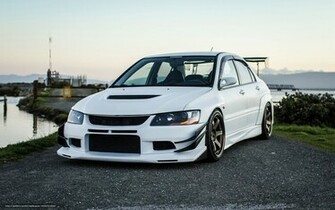 Wallpaper Mitsubishi Evo Lancer Ix