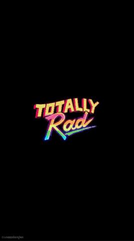 Totally Rad Wallpaper Edgy Trendy