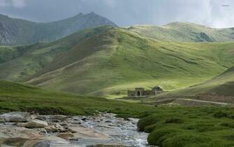Caravansary On Silk Road In Kyrgyzstan Wallpaper Nature