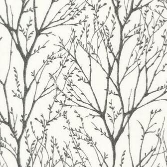Delamere Black Tree Branches Wallpaper Bolt Contemporary