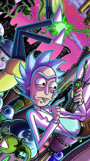 Cool Rick And Morty Wallpaper